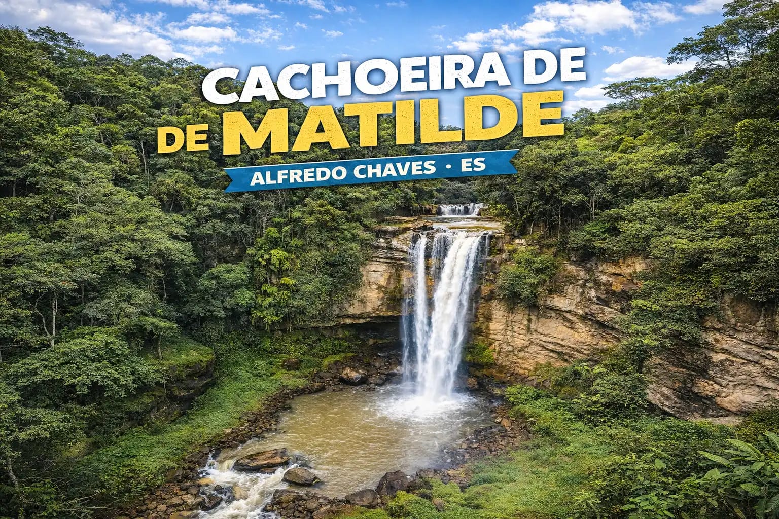 Cachoeira de Matilde em Alfredo Chaves: guia completo para visitar